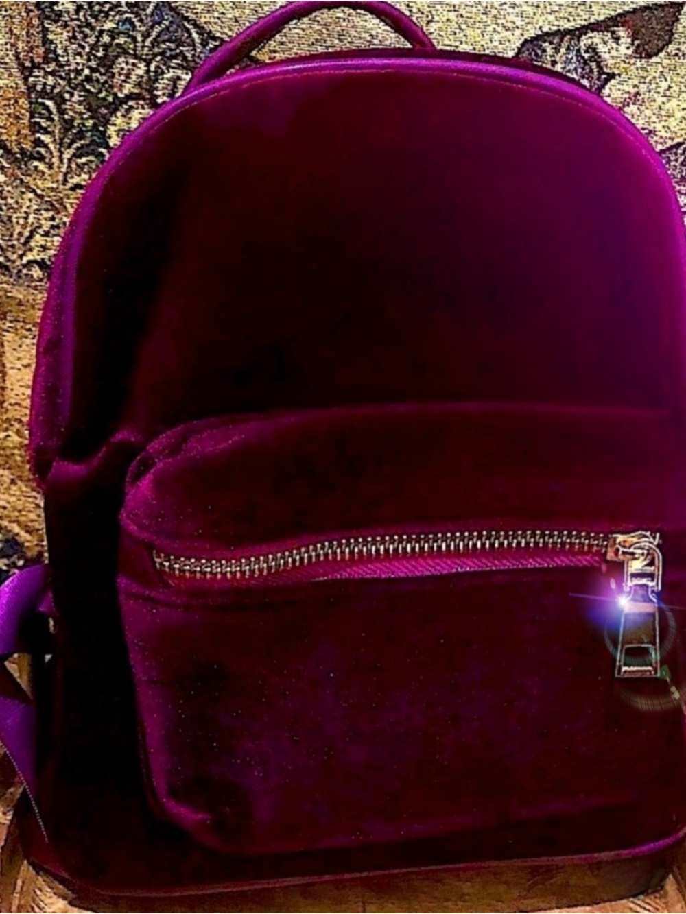 Glittery Velvet, Backpack